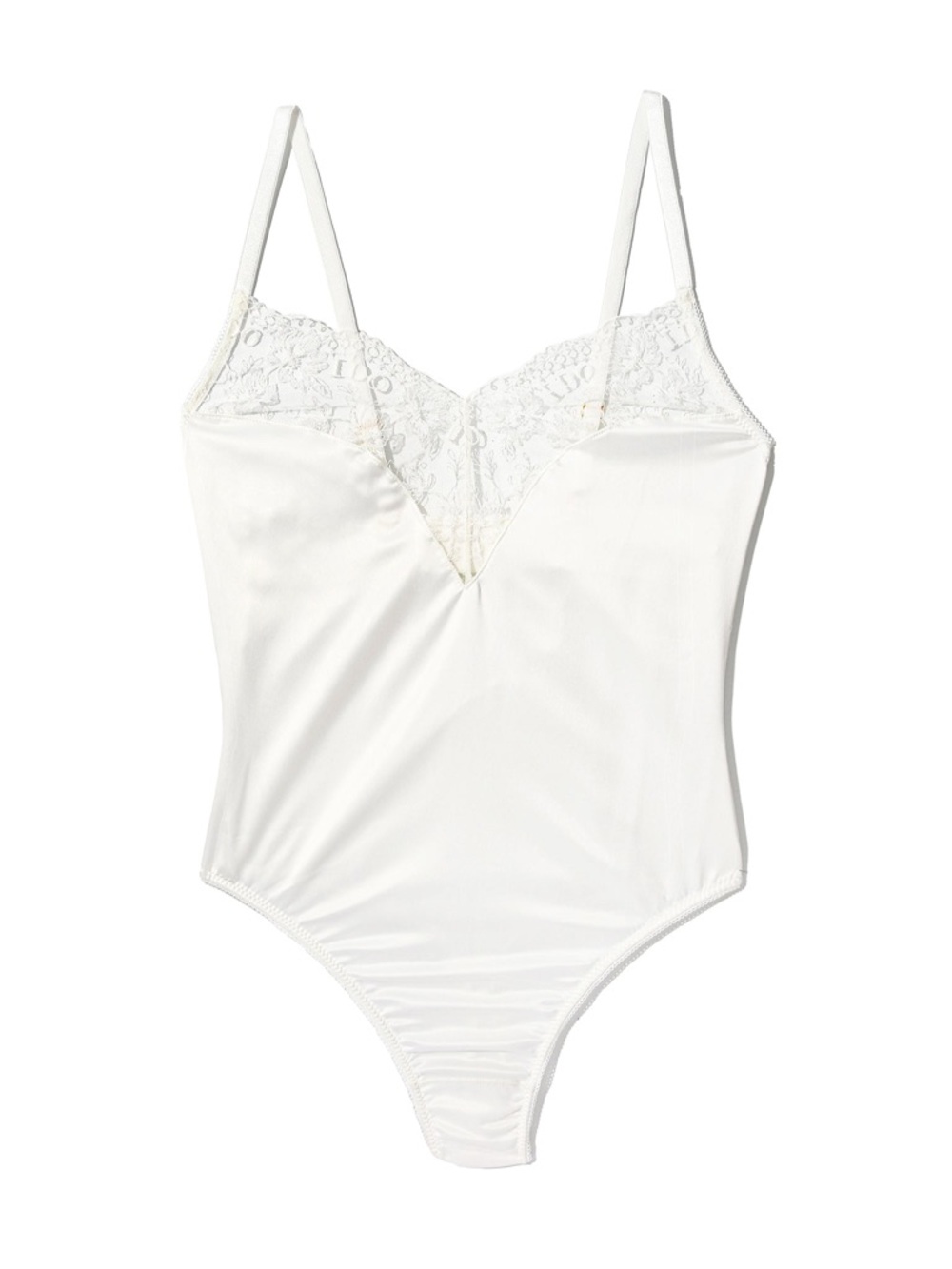 NWT Hanky Panky I Do Lace Teddy Bodysuit White Size S Bridal